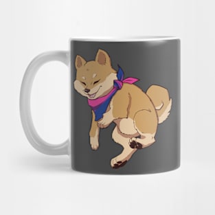 Bisexual Pride Shiba Inu Mug